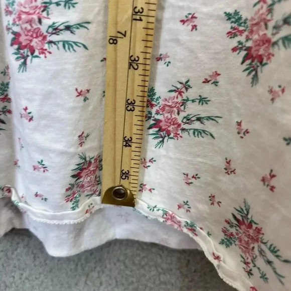 Chance Encounters floral nightgown womens medium ditsy cotton cottagecore modest - Picture 5 of 8